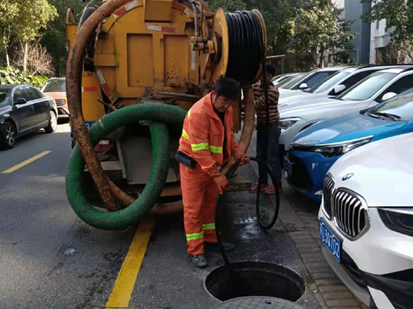 金安排污管道清淤